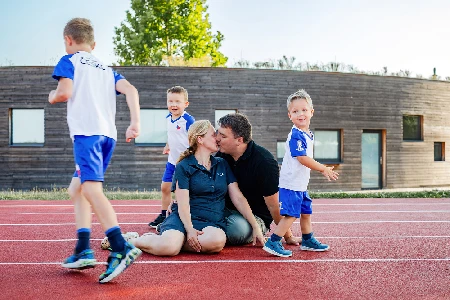 Rodinné focení venku