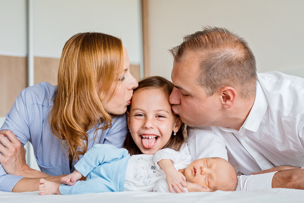 Newborn focení doma – Praha a okolí