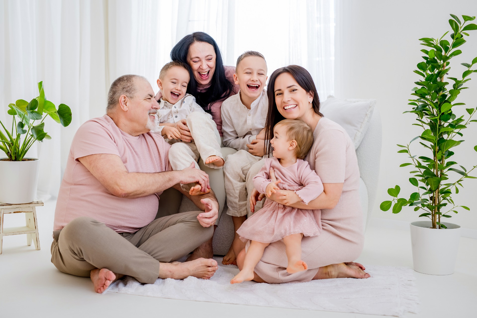 Rodinné focení ateliér Praha 9