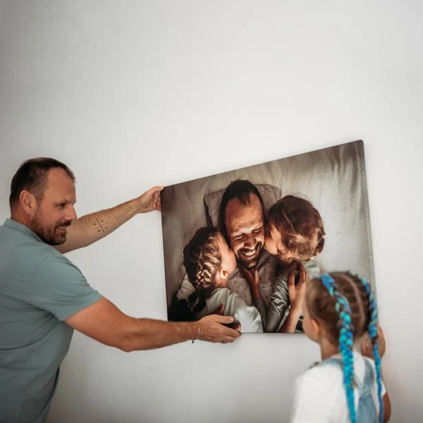 Plátno: „Když chcete hotový obraz bez rámování.“