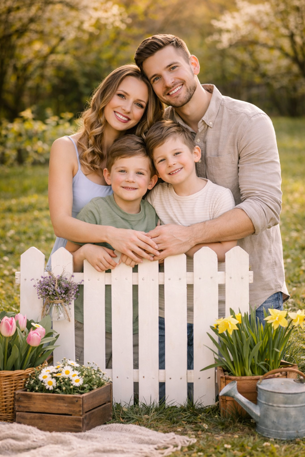 Rodinné focení venku