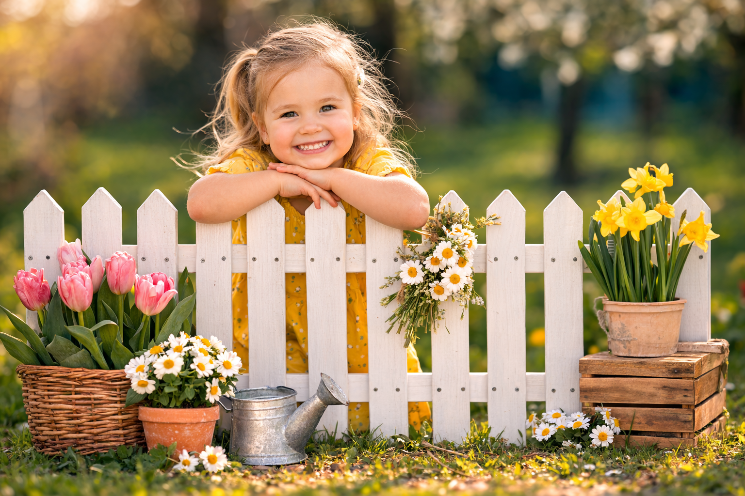 Jarní focení venku v okolí Líbeznice
