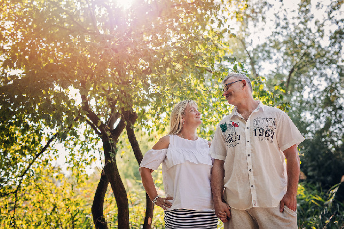 Generační portrét – focení páru příroda Praha